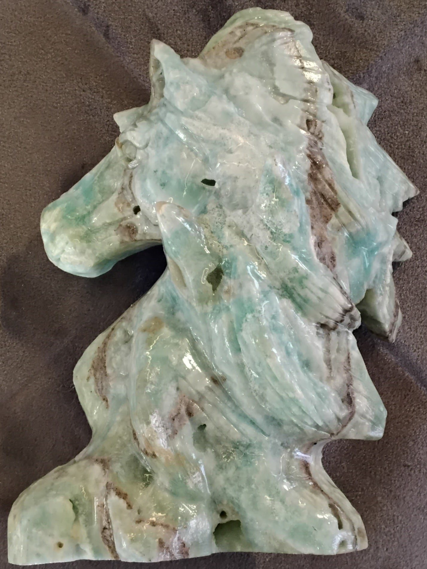 Caribbean Calcite Horse -2