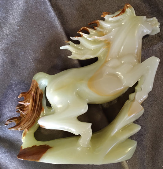 Afghan Jade Horse -1