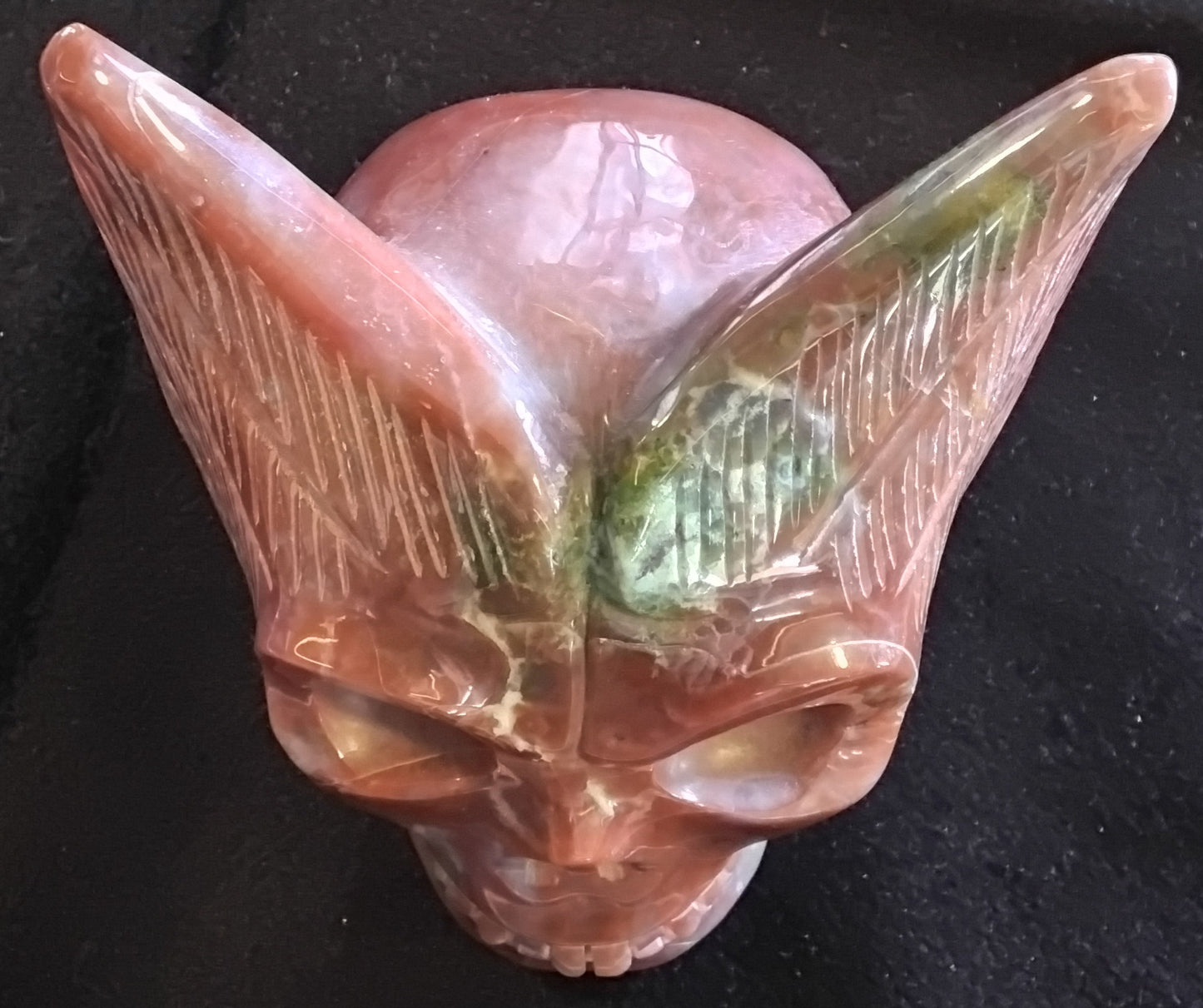 Agate Skull
