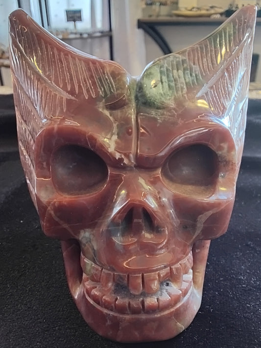 Agate Skull