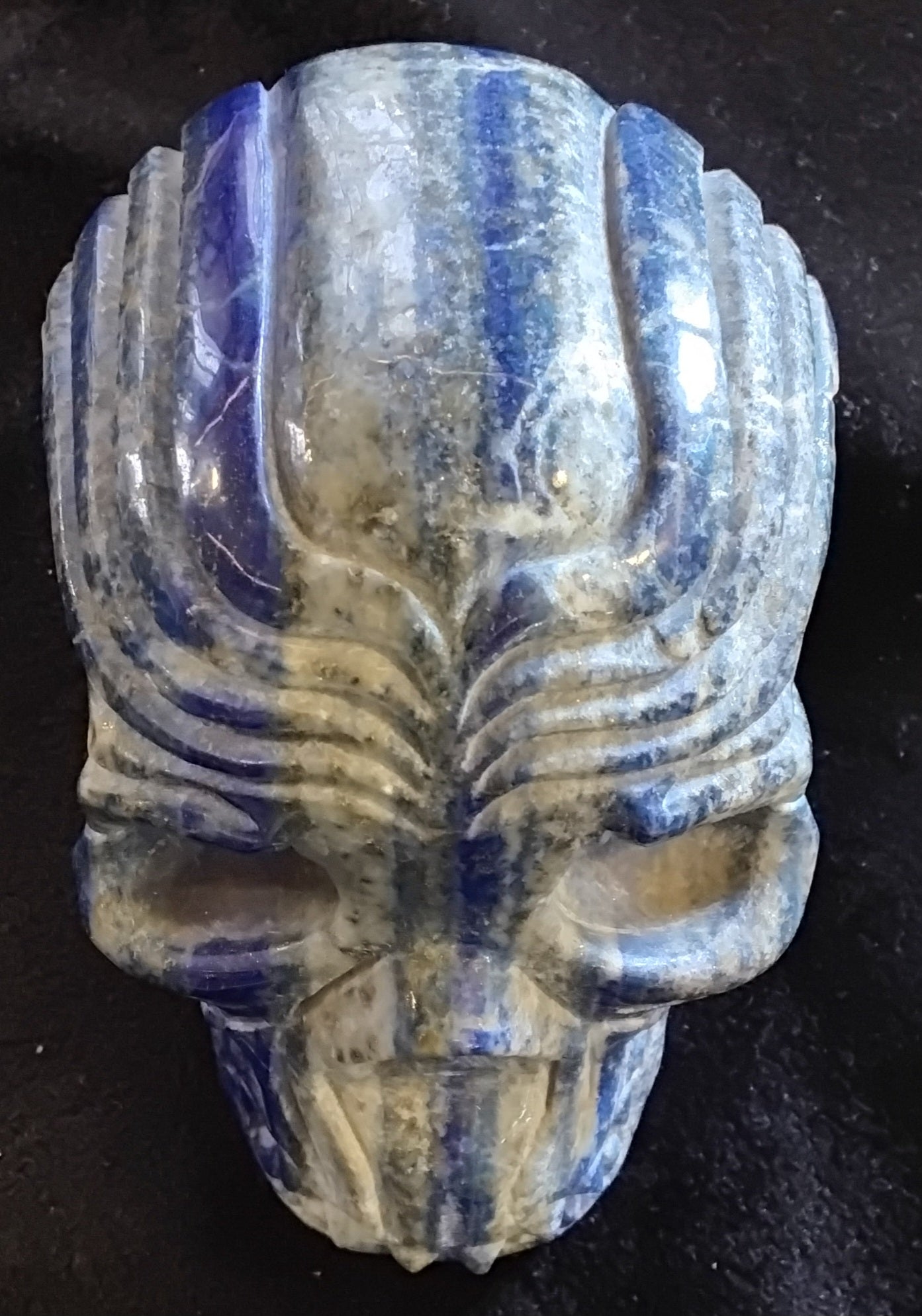 Lapis Lazuli Skull