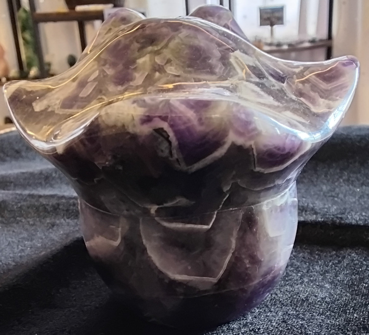 Dream Amethyst Pirate Skull