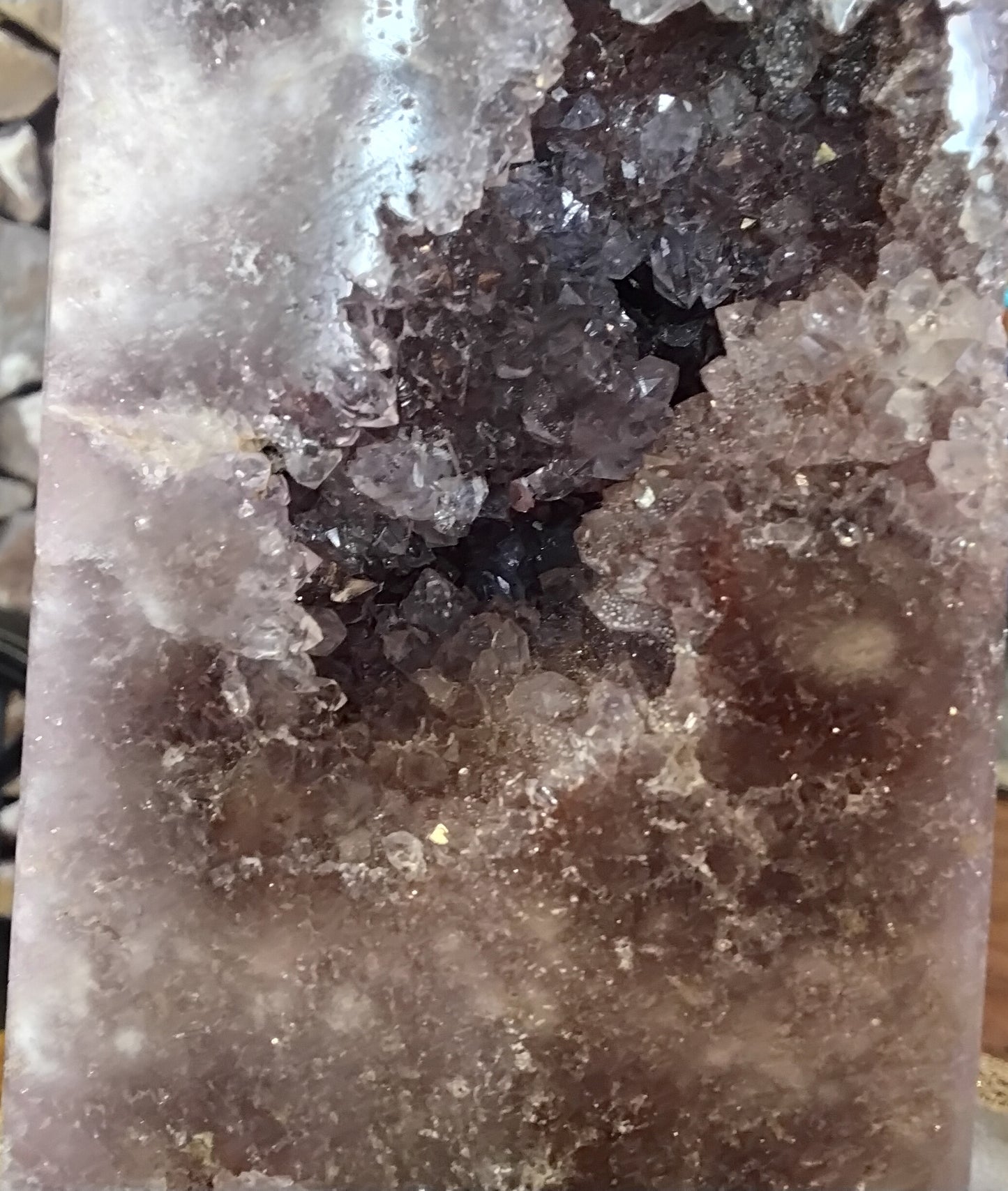 Pink Amethyst Druzy Tower