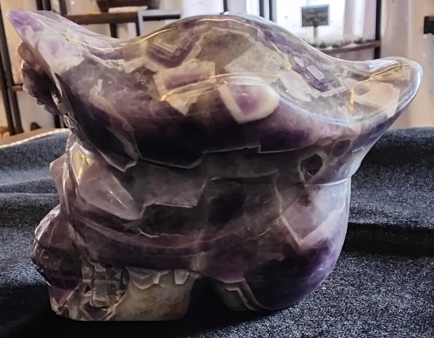 Dream Amethyst Pirate Skull