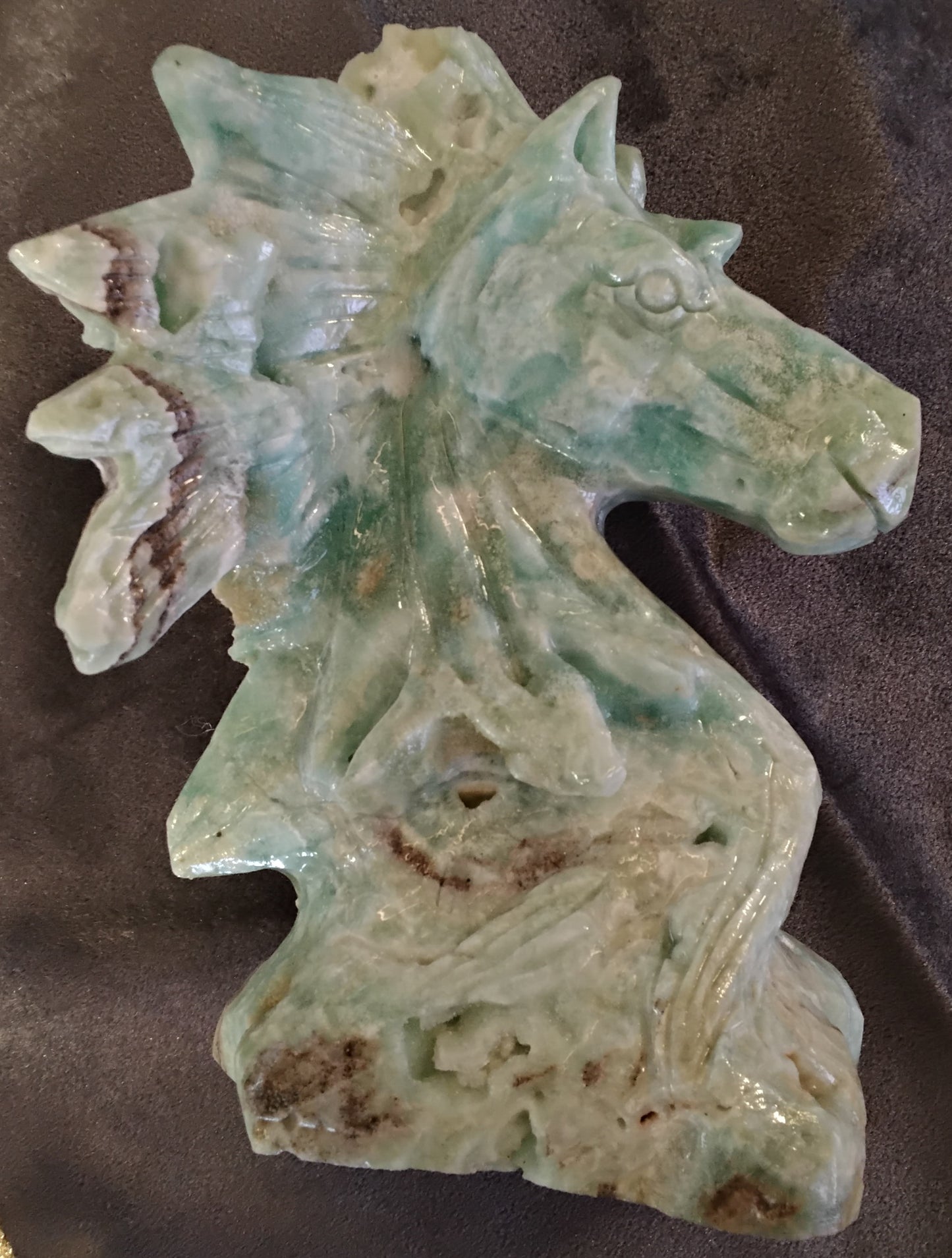 Caribbean Calcite Horse -2
