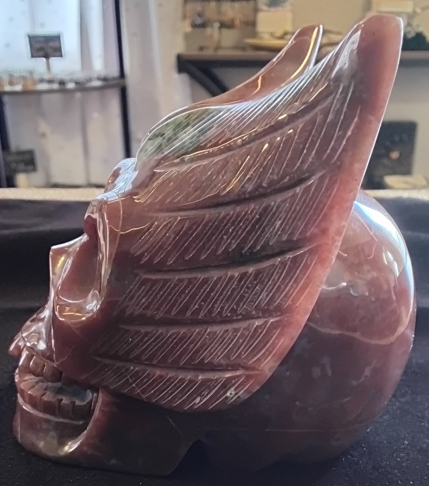 Agate Skull