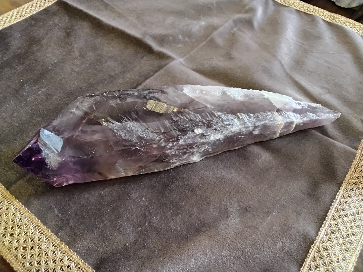 Amethyst Wand 0.82 Kg