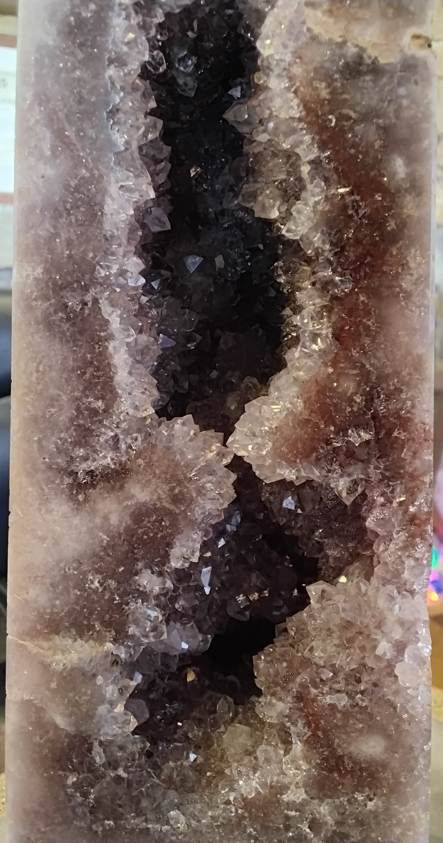 Pink Amethyst Druzy Tower