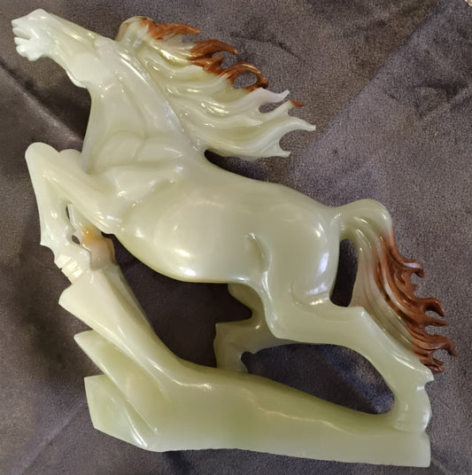 Afghan Jade Horse -1
