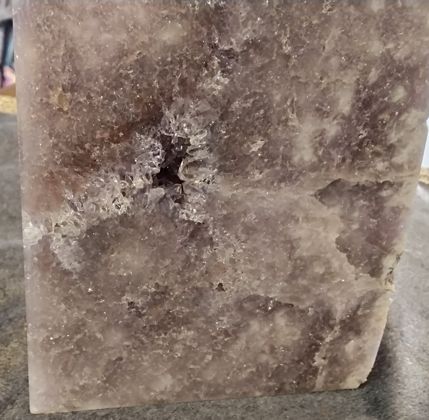 Pink Amethyst Druzy Tower